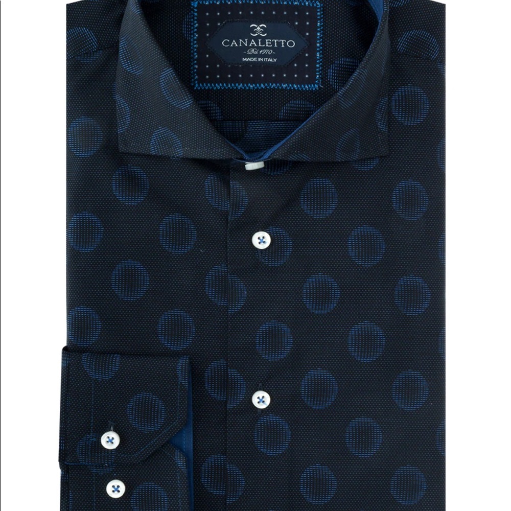 Canaletto Long Sleeve Sport Shirt Xl
